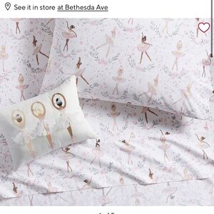 New Pottery Barn Kids Bedding - Full Size - NWT - Ballerina